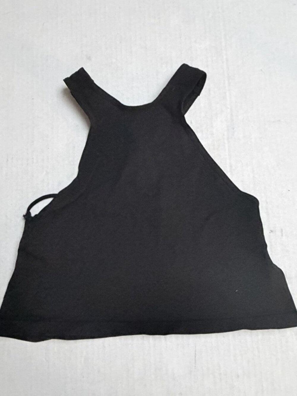 Intimately Free People Womens Strappy Brami Size M L Black Crop Top Bra Goth